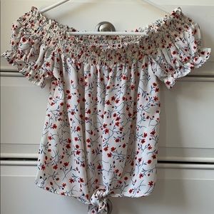 White off the Shoulder blouse